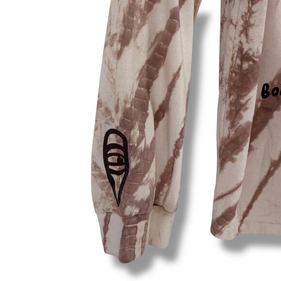 One Teaspoon MoBlack Records Tie Dye Graphic Tee Size Large Boring Man - Picture 5 of 9